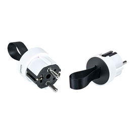 Simon Clavija Extraplana Schuko Salida Lateral 2p+tt Blanca 16A 250V~ Facil Extraccion