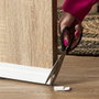 Je cherche une Idee Burlete de Puerta Adhesivo de Silicona, 100 cm, Aislamiento Contra Corrientes de Aire, Blanco o Negro
