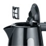 Severin WK 3410 Hervidor Eléctrico 1 Litro, Negro Schwarz