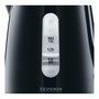 Severin WK 3410 Cafetera de goteo, 1 Litro, 2200 W, Negra, con Filtro extraíble, Indicador de nivel y Apagado automático