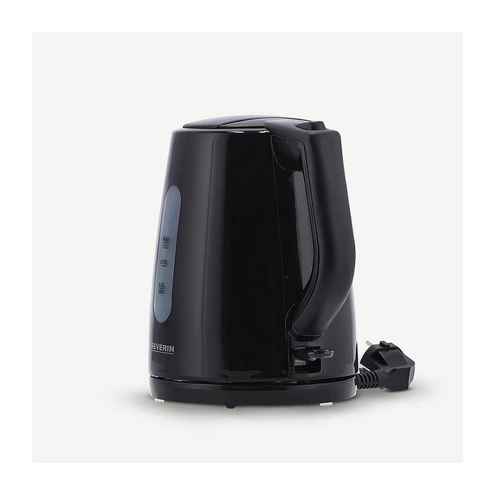 Severin WK 3410 Cafetera de goteo, 1 Litro, 2200 W, Negra, con Filtro extraíble, Indicador de nivel y Apagado automático