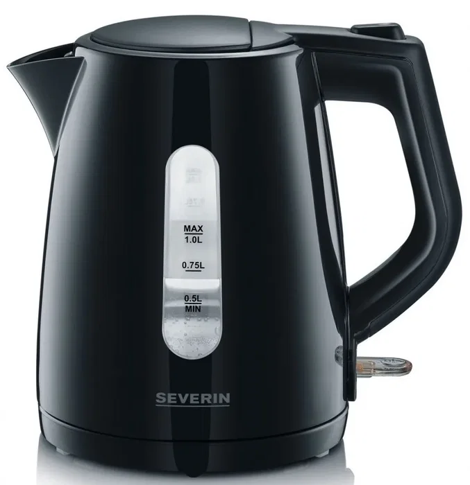 Severin WK 3410 Hervidor de agua 1L Negro