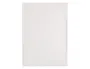 Liderpapel Cartulina Blanca A4 180g/m² - Paquete de 25+5 Hojas en Carpeta Dossier Transparente con Cierre de Velcro