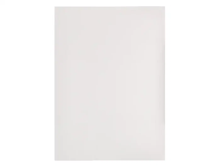 Liderpapel Cartulina Blanca A4 180g/m² - Paquete de 25+5 Hojas en Carpeta Dossier Transparente con Cierre de Velcro