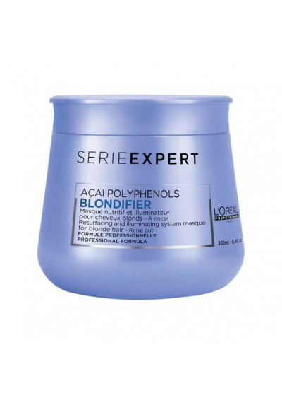 L'Oréal Professionnel Série Expert Blondifier Mascarilla Matificante para Cabello Rubio 500 ml L'Oréal Professionnel Série Expert Blondifier Mascarilla Matificante para Cabello Rubio 500 ml