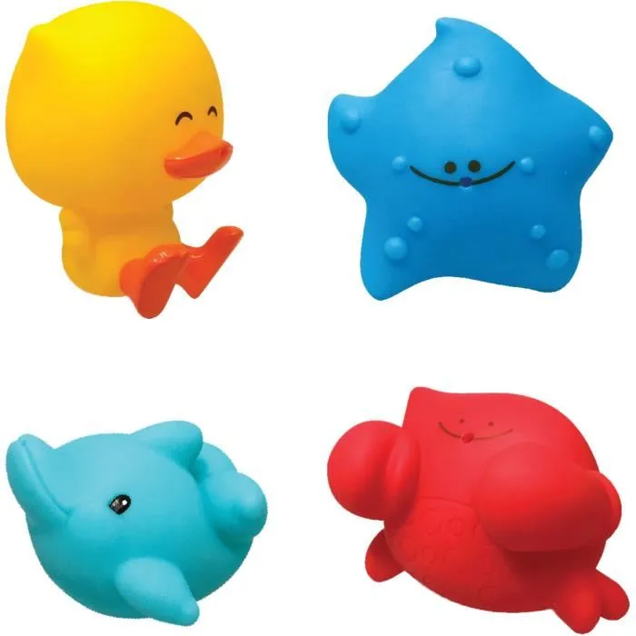 Infantino Set de Baño 17 Piezas con Vasos Apilables, Rociadores y Juego de Pesca Infantino Set de Baño 17 Piezas con Vasos Apilables, Rociadores y Juego de Pesca