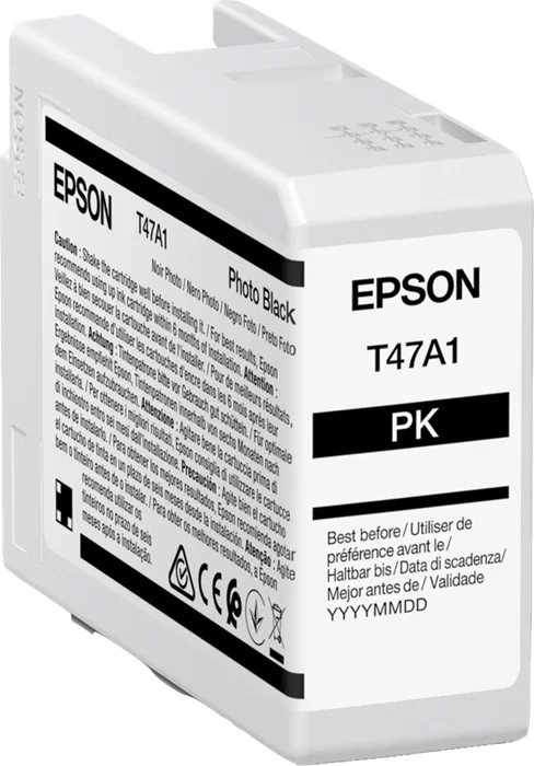 Epson T47A1 Photo Black Cartucho de tinta 50 ml UltraChrome Pro 10 (C13T47A100)