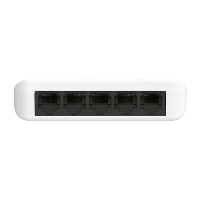 Strong SW5000P Conmutador Gigabit Ethernet de 5 Puertos (10/100/1000 Mbps) Plástico Blanco para Sobremesa o Pared