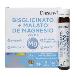 Drasanvi Magnesio Bisglicinato + Malato 10 viales