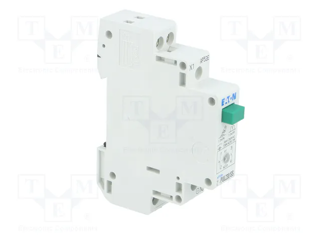 EATON ELECTRIC Interruptor de botón Z-PU Verde con LED