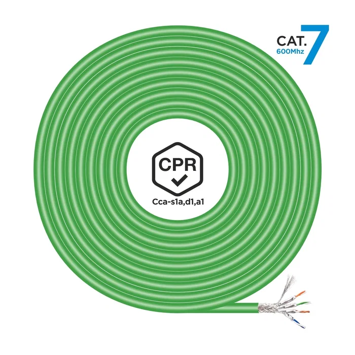 Aisens Bobina de Cable de Red Cat.7 S/FTP AWG23 305m Verde Aisens Bobina de Cable de Red Cat.7 S/FTP AWG23 305m Verde