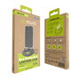 Muvit Funda Recycletek para Apple iPhone 15 con Cordón, Transparente, Material Reciclado GRS, Ecoamigable