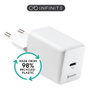 eSTUFF Cargador USB-C GaN 45W ES637046 Blanco