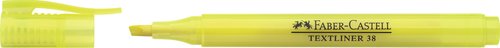 Faber Castell Textliner 38 Marcador Fluorescente Amarillo (Set de 10)