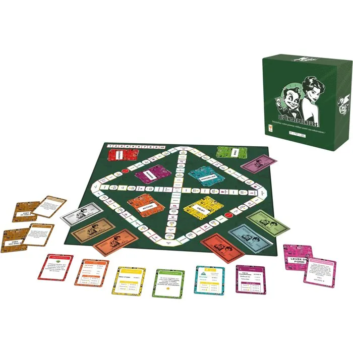 Topi Games Los Emprendedores Juego de Mesa de 2 a 8 jugadores a Partir de 7 años