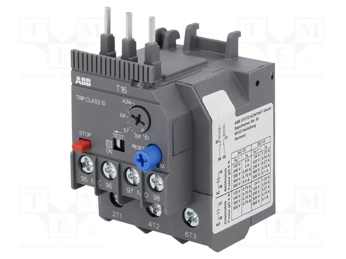ABB Relé térmico AF 3,1-4,2A ABB Relé térmico AF 3,1-4,2A