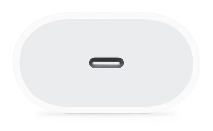 Apple MD3J4ZM/A Adaptador de Corriente USB-C 20W - Cargador Rápido Universal Blanco para iPhone 8 o posterior, iPad Pro, iPad Air y Dispositivos USB-C