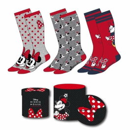 Cerdá Pack de 3 pares de calcetines Minnie Disney talla 36-43