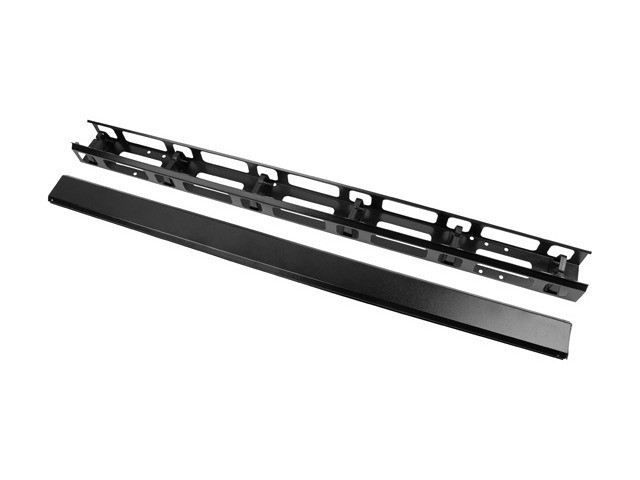 Lanberg Organizador de Cables Vertical 22U Negro (2 unidades)