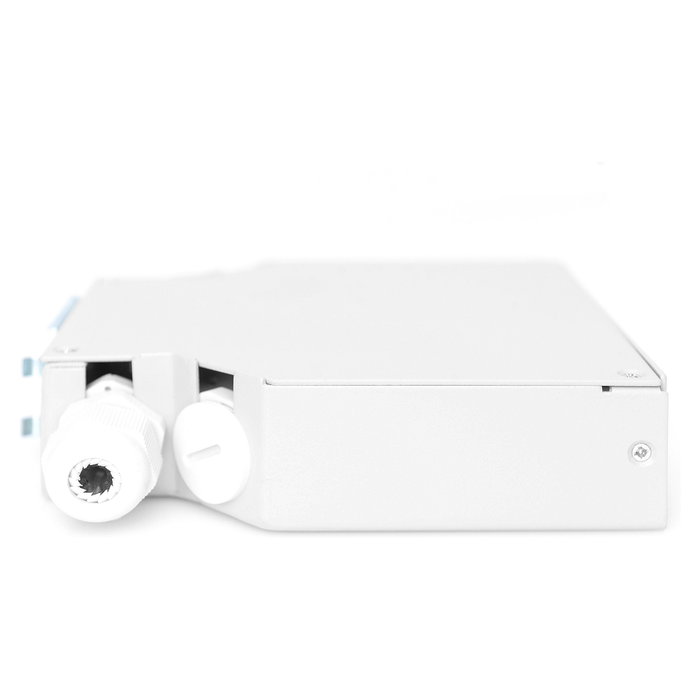 Digitus Distribuidor de carril DIN de Fibra Óptica SC Gris