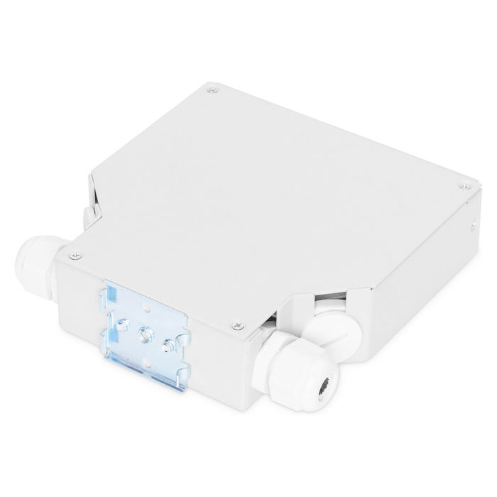 Digitus Distribuidor de carril DIN de Fibra Óptica SC Gris