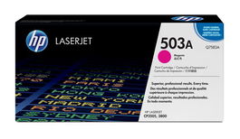 HP 503A Magenta Original LaserJet Toner Cartridge para Impresoras HP