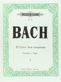 BOILEAU, Clave bien temperado: preludios y fugas II, Johann Sebastian Bach