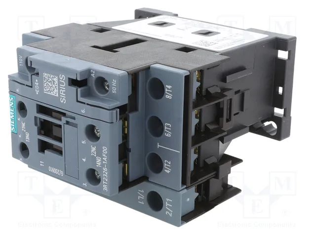 SIEMENS 3RT2326-1AF00 Contactor 4-polar 110V AC SIEMENS 3RT2326-1AF00 Contactor 4-polar 110V AC