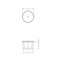 DeLOCK 60163 Cubierta antipolvo para SMA plug, Transparente, 10 unidades