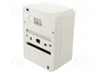 ABEX Carcasa para aparatos modulares IP30 Blanca