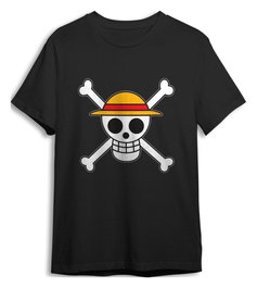 Superplay Camiseta One Piece Skull Negro Talla M