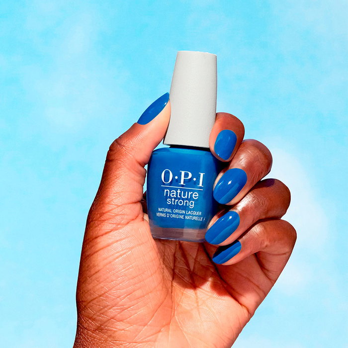 OPI Nature Strong Esmalte de Uñas de Origen Natural - Shore is Something! - 15 ml - Hasta 7 días de Duración y Brillo - Vegano