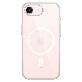Apple iPhone 17e Clear Case con MagSafe - Funda transparente y protectora, compatible con cargador inalámbrico