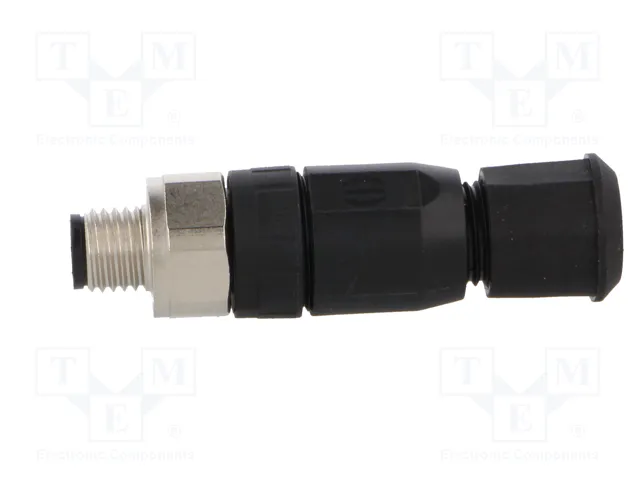 HARTING Conector M8 Macho de 3 Pines Recto IP67 HARTING Conector M8 Macho de 3 Pines Recto IP67