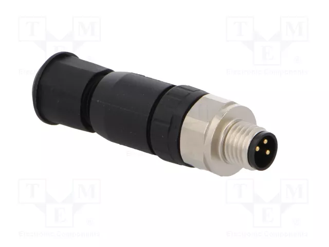 HARTING Conector M8 Macho de 3 Pines Recto IP67 HARTING Conector M8 Macho de 3 Pines Recto IP67