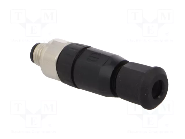 HARTING Conector M8 Macho de 3 Pines Recto IP67 HARTING Conector M8 Macho de 3 Pines Recto IP67