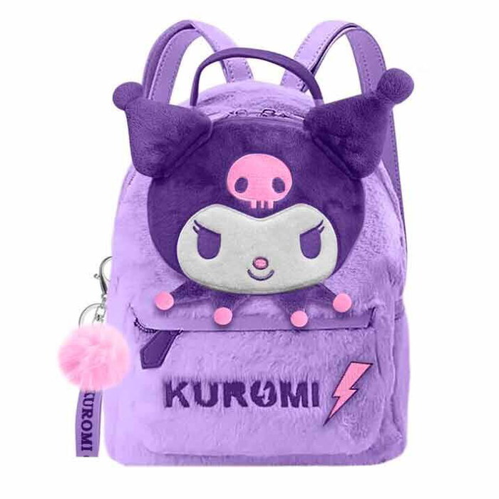 KIDS LICENSING Mochila Peluche Kuromi Hello Kitty 32cm KIDS LICENSING Mochila Peluche Kuromi Hello Kitty 32cm