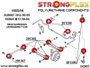 StrongFlex STF281308B Silentblock Brazo Exterior e Interior para Brazo Silentblock