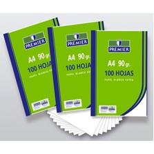 Zorrilla Papel Blanco Extra Premier A4 90 gr Liso Paquete 100H