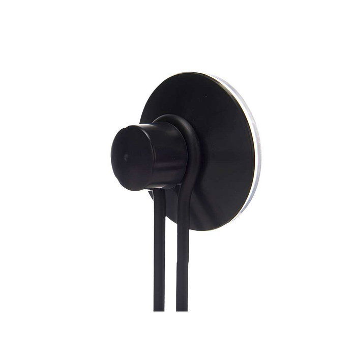 Gancho para colgar Berilo Negro Acero ABS 6 x 13 x 4 cm (24 Unidades) Gancho para colgar Berilo Negro Acero ABS 6 x 13 x 4 cm (24 Unidades)