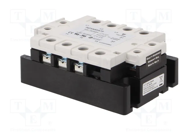 CARLO GAVAZZI RZ3A60A75 Relé de semiconductor trifásico 75A CARLO GAVAZZI RZ3A60A75 Relé de semiconductor trifásico 75A