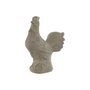 DKD Home Decor Figura de Gallina en Cemento Gris Desgastado