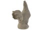 DKD Home Decor Figura Cottage Gris Gallina Cemento 16 x 32 x 25 cm