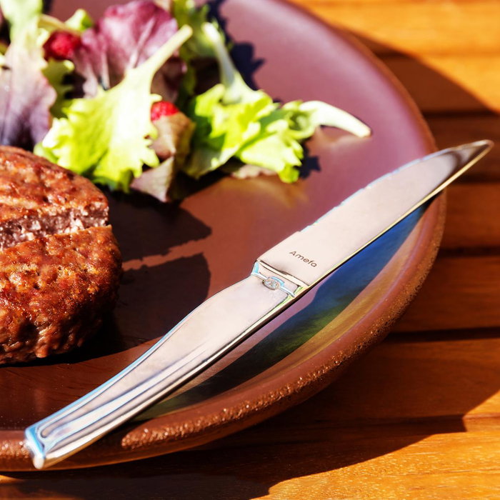 Cuchillo Chuletero Acero Inoxidable Goliath Amefa 25 cm Cuchillo Chuletero Acero Inoxidable Goliath Amefa 25 cm