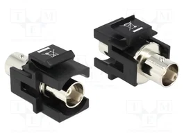 DeLOCK 86351 Módulo Keystone BNC hembra a BNC hembra 50 Ohm