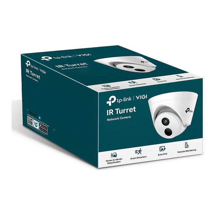 TP-Link VIGI C440I(4mm) Cámara de Seguridad IP, 4MP Full-Color, Torreta, Conexión Alámbrica para Interior