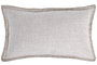 DKD Home Decor Cojín de Poliéster Bordado Beige 50x30x30 cm