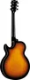 EKO Guitarra Eléctrica Hollowbody Jazz Single Cut Sunburst Acabado Brillante