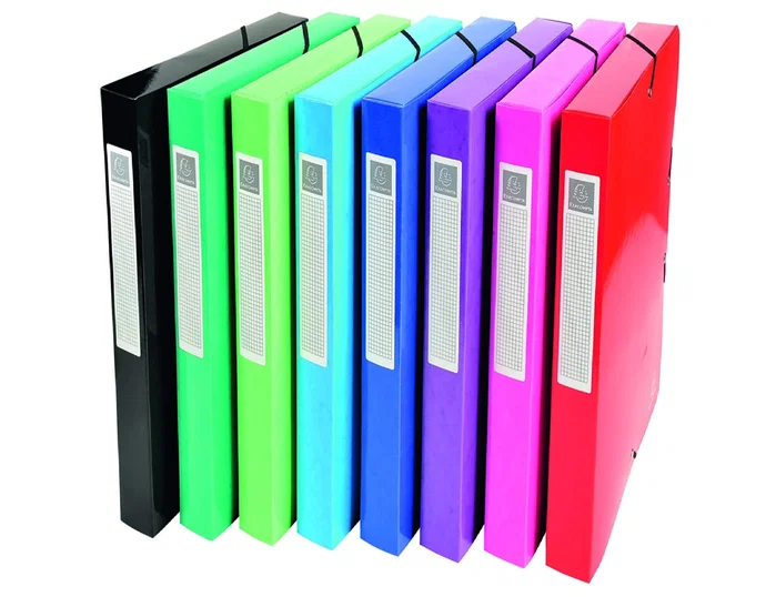 Exacompta Carpeta para proyectos de cartón compacto DIN A4 colores surtidos Exacompta Carpeta para proyectos de cartón compacto DIN A4 colores surtidos