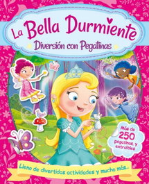 SALDAÑA Diversión con pegatinas La Bella Durmiente, AA VV - SALDAÑA